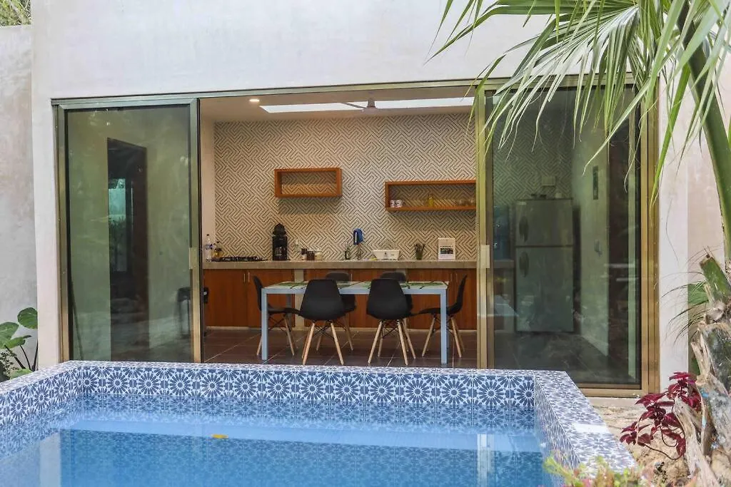 Villa Alebrije With Pool Near Bacalar Lagoon Buenavista